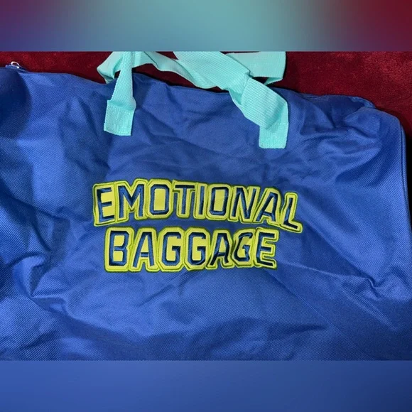 ALF (Assholes Live Forever) Blue “Emotional Baggage” Duffel Bag- New